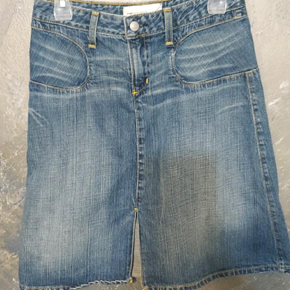 paperdenim&cloth skirt size 27